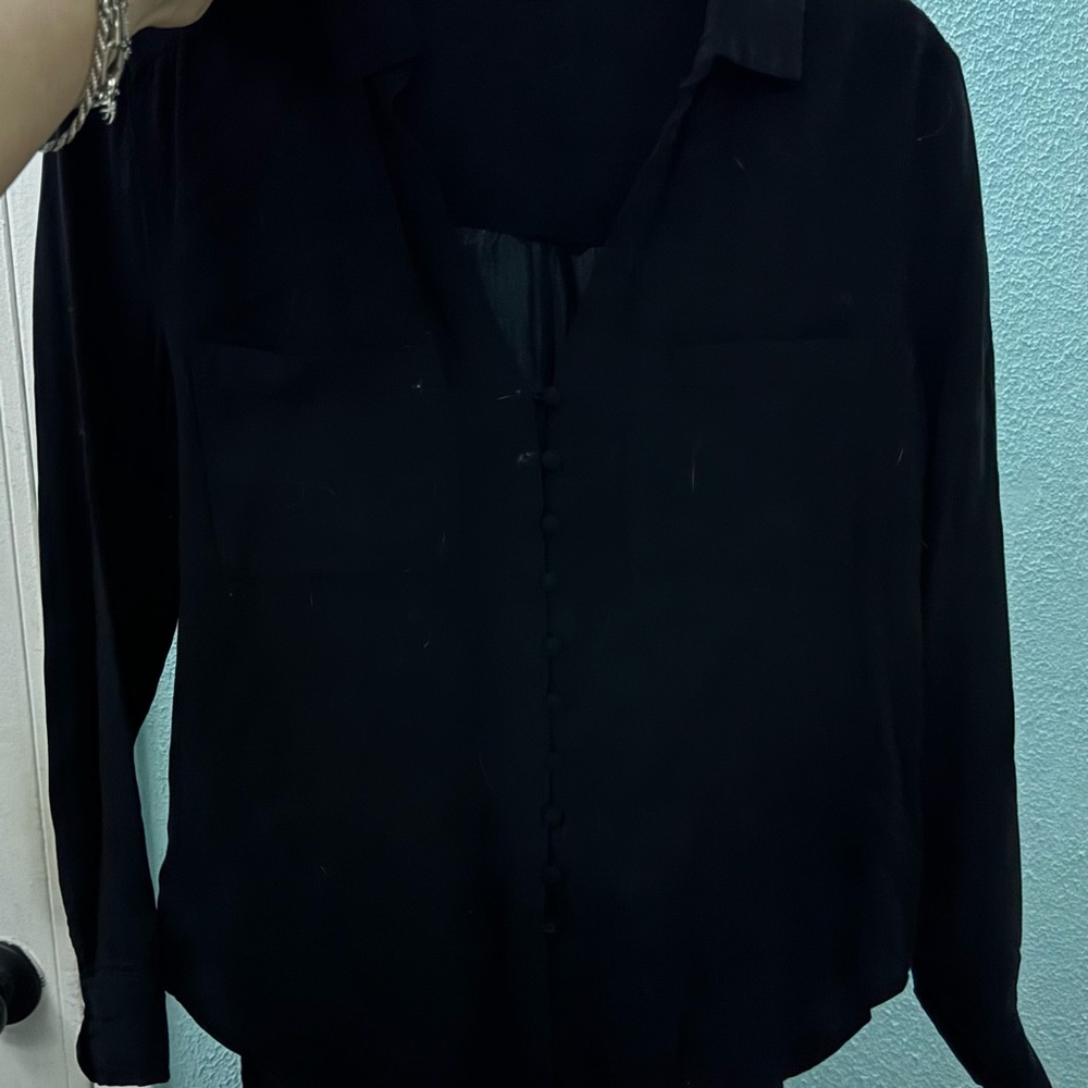 Elegant Black Women's Top